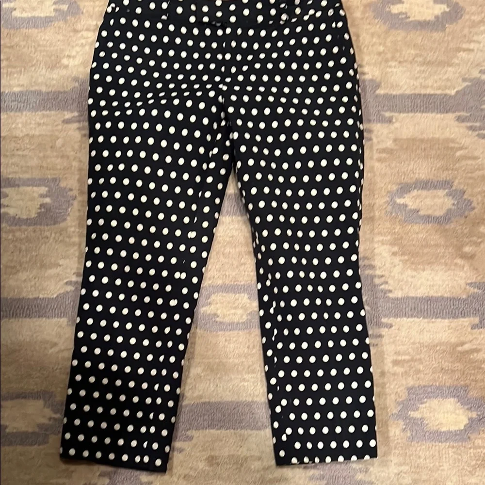 Banana Republic Avery Chic Polka Dot Pants - Picture 2 of 6